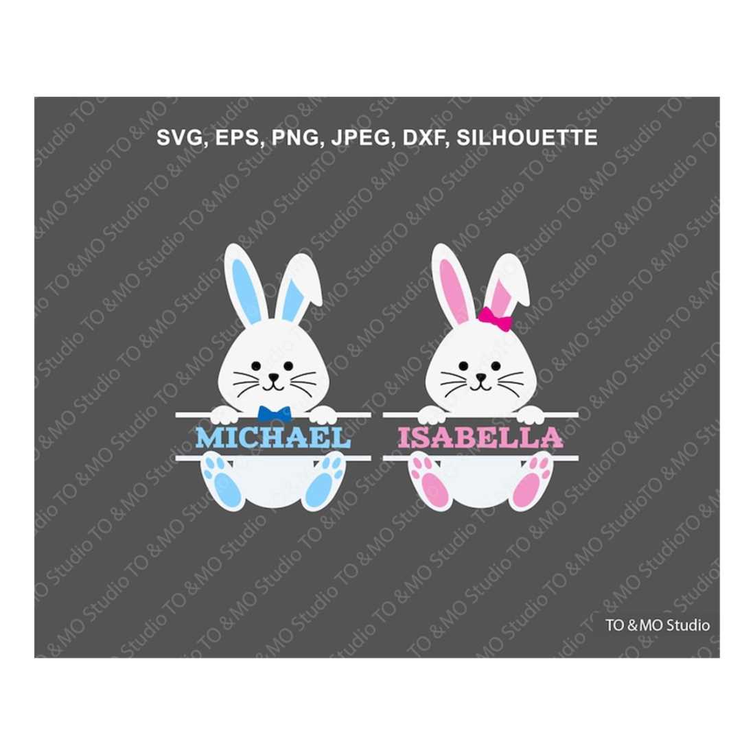 Bunny SVG, Easter SVG, Bunny split svg, Cute Bunny Svg, Bunn | Inspire ...
