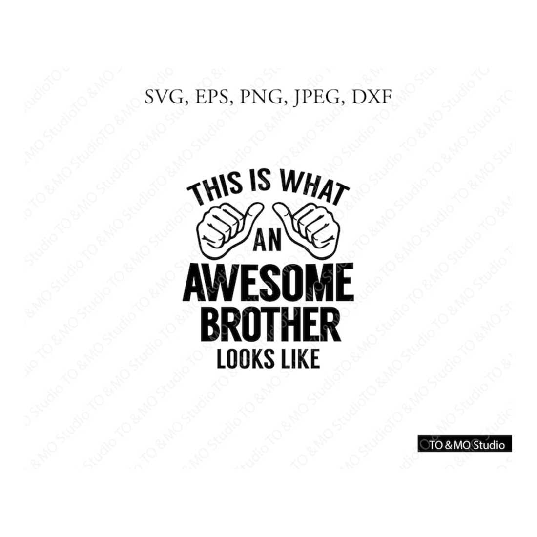 Awesome Brother SVG, Awesome Brother Svg, Brother Svg, Aweso | Inspire ...
