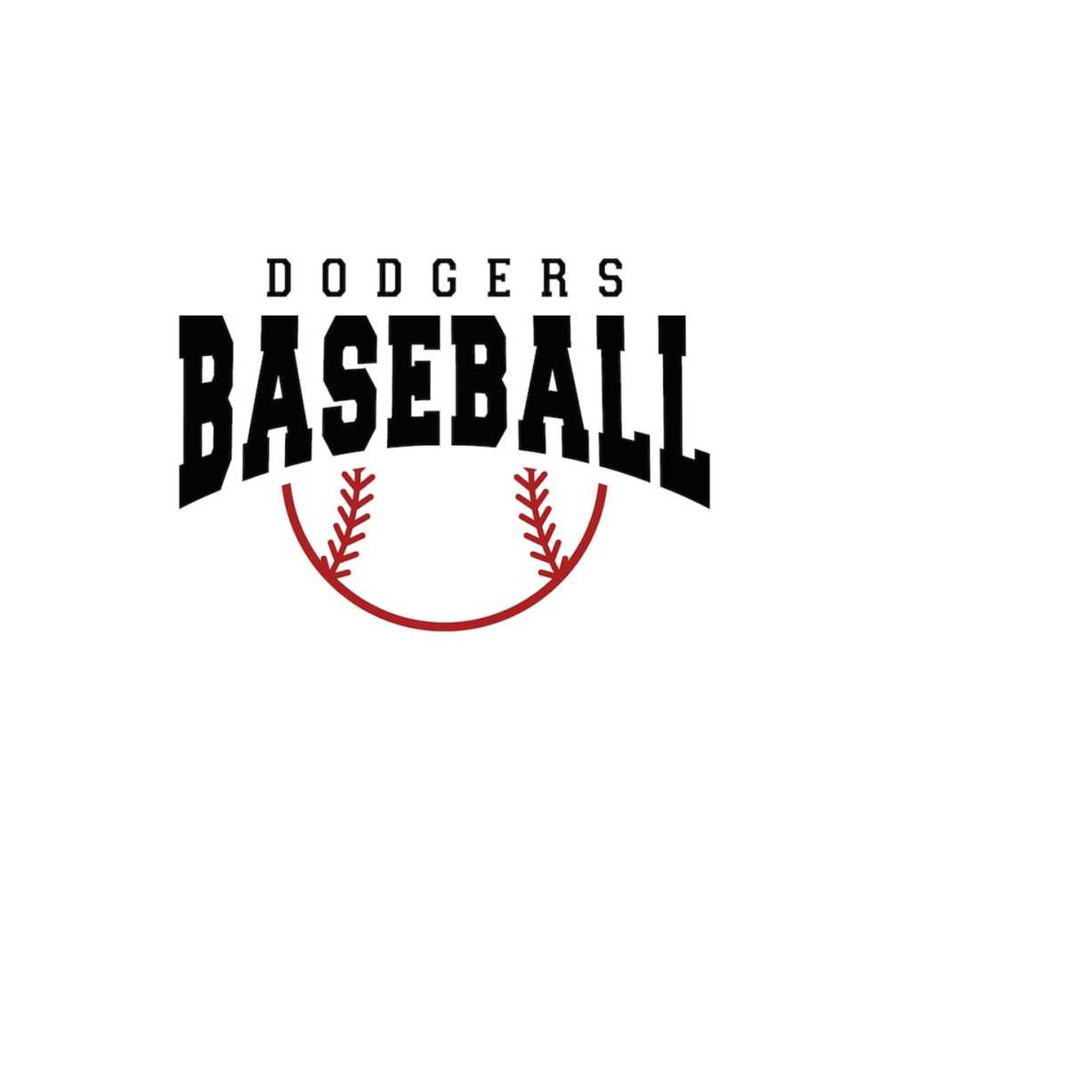 Dodgers Baseball Digital Download Files, Svg, Png, DXF, Eps Inspire