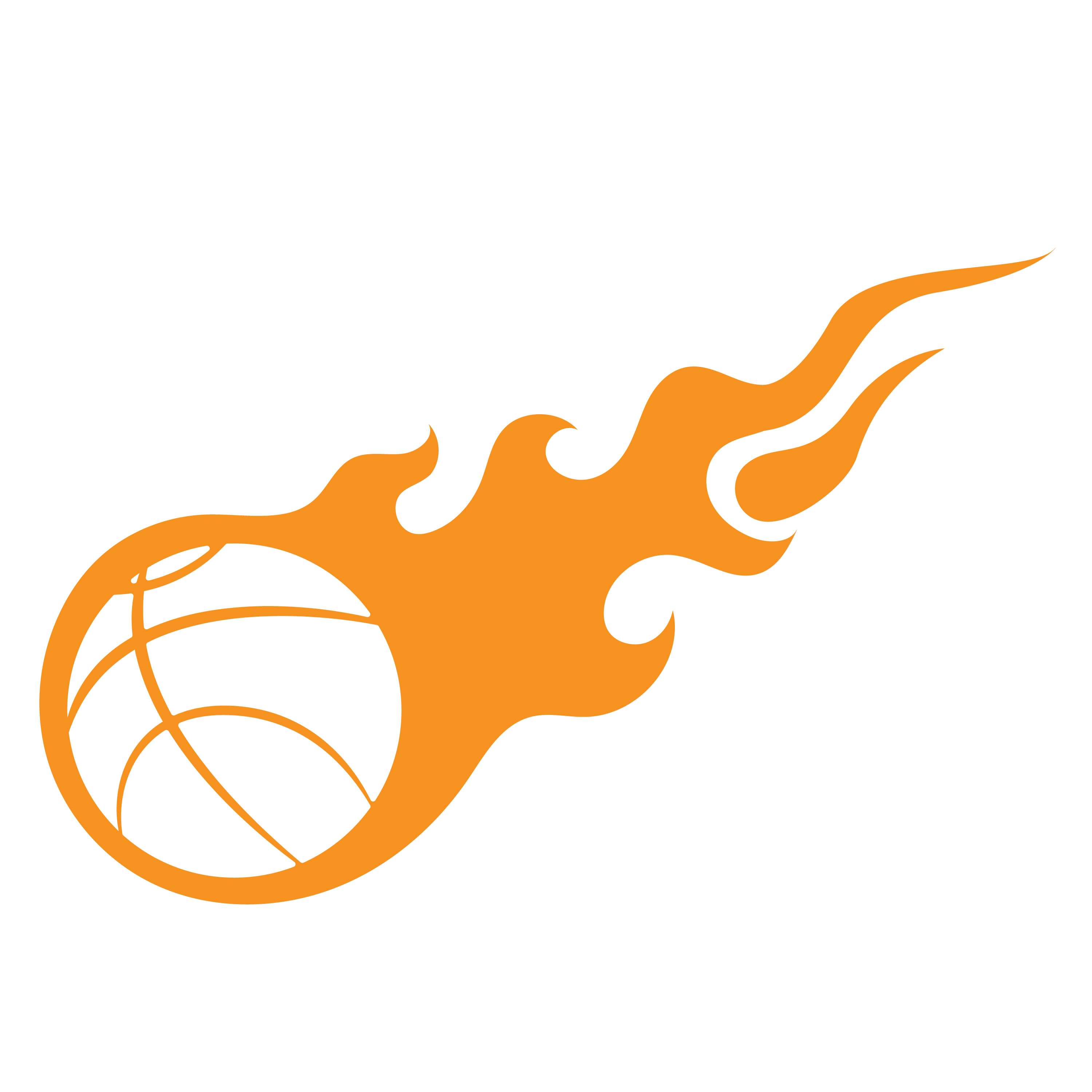 Basketball Logo Svg, Basketball Svg, Basketball Flames Svg C - Inspire