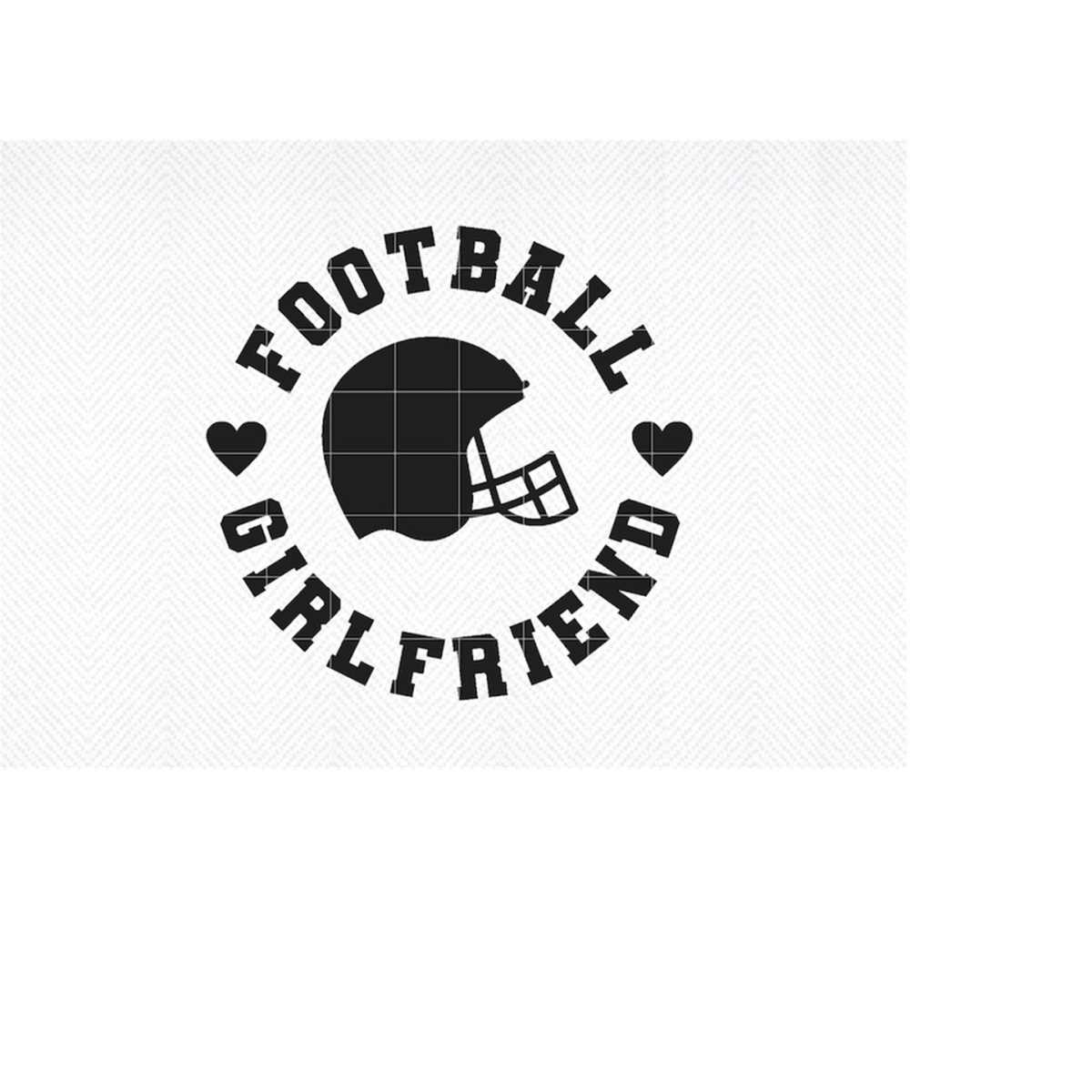 Football SVG, Football Girlfriend SVG, Football Girlfriend P - Inspire
