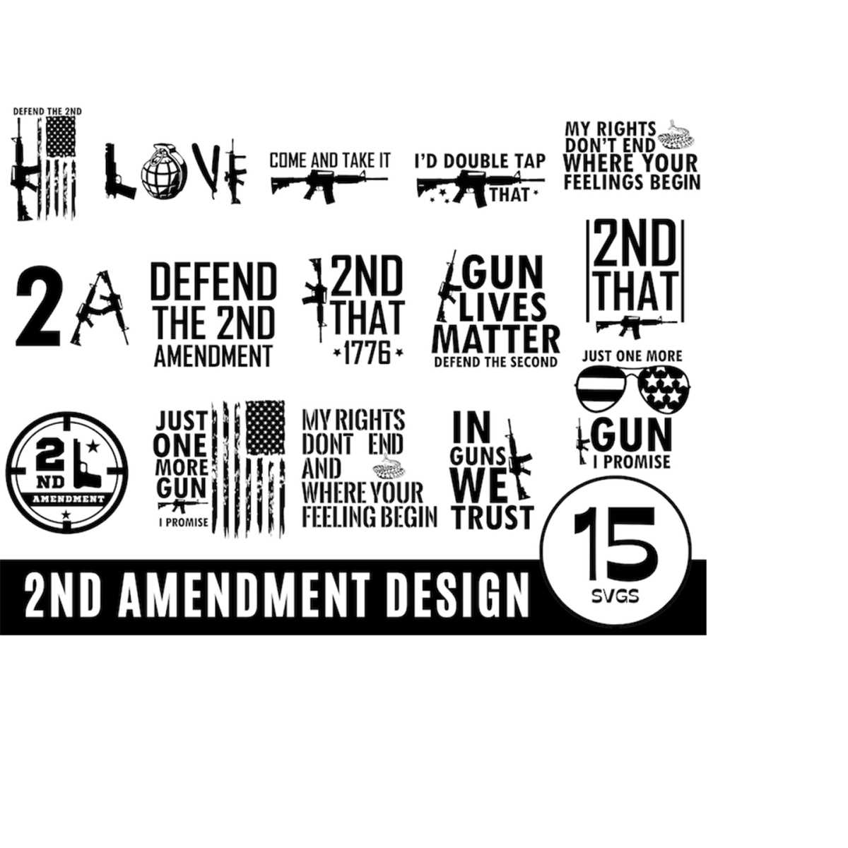 Second Amendment Icon Product | Inspire Uplift