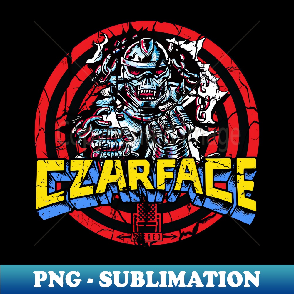 Czarface PNG Transparent Sublimation Design Defying the Inspire