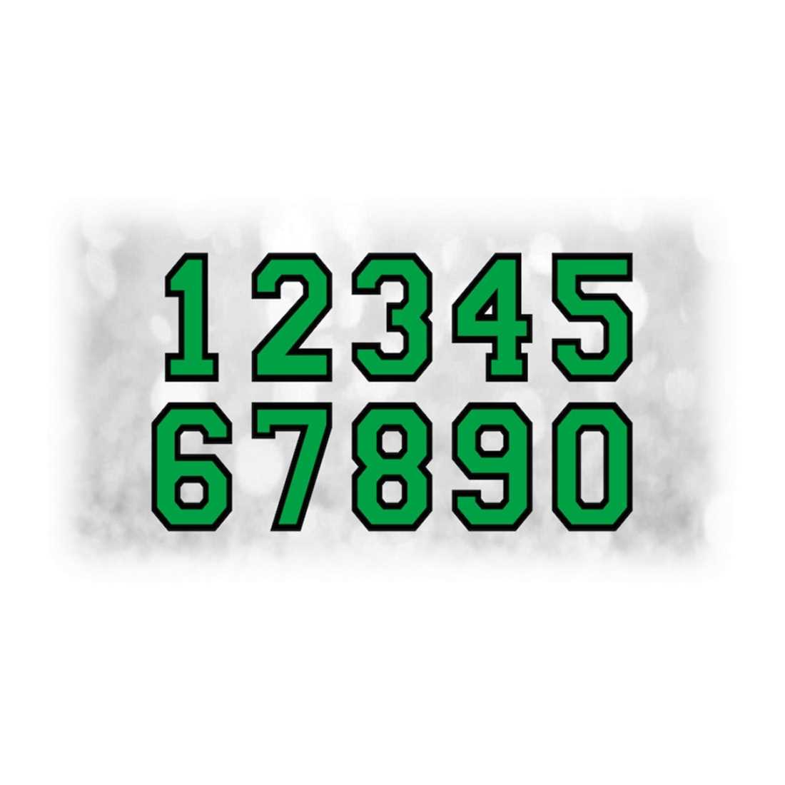 Sports Clipart: Jersey Number Templates Grouped on ONE Singl - Inspire ...