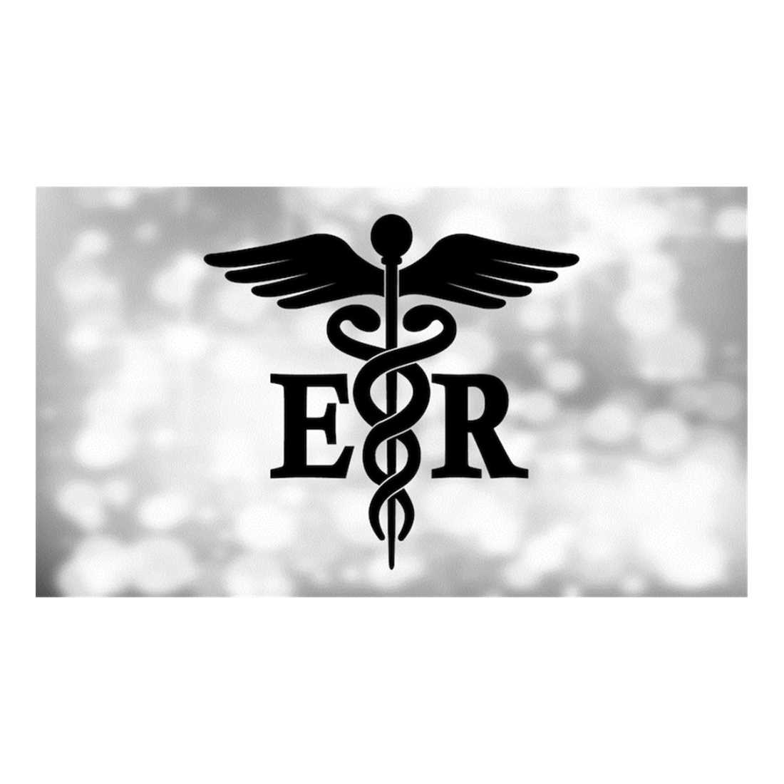 Medical Clipart: Black Medical Caduceus Symbol Silhouette wi | Inspire ...