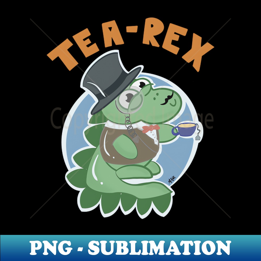 Tea rex begin fancy with his tea and monocle - PNG Transpare | Inspire ...