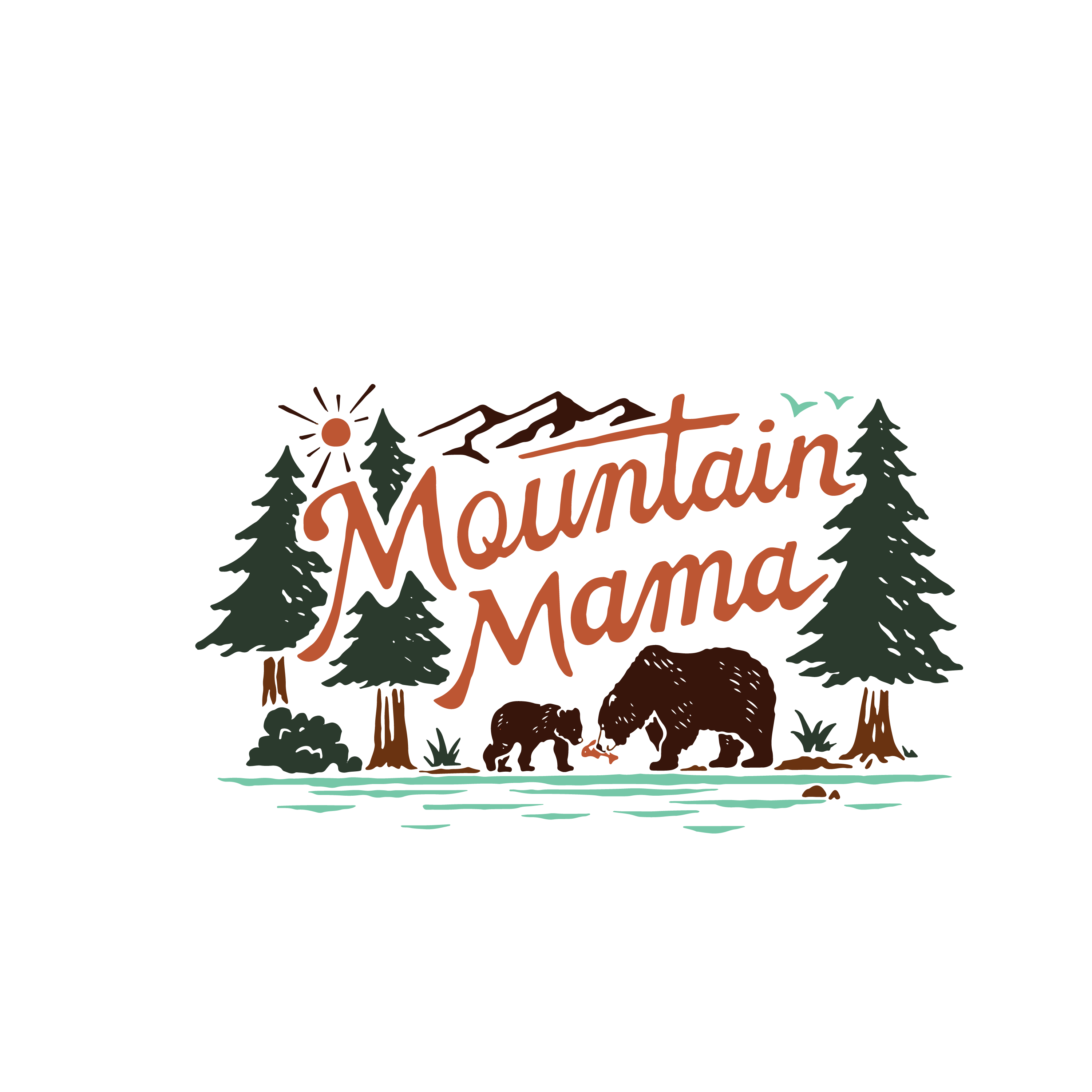 Mountain Mama Svg, Mountain Mama Svg, Bear svg, Mama Bear sv - Inspire ...