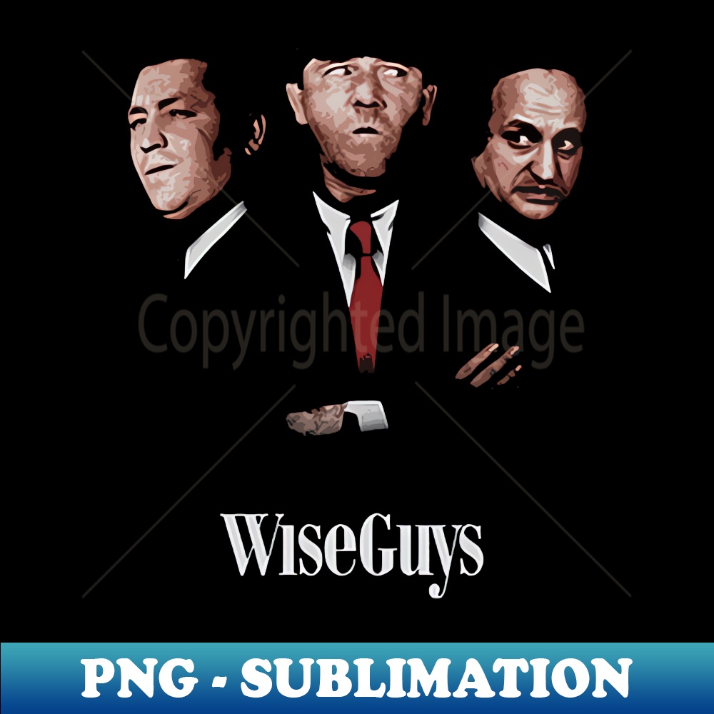 Three Stooges Wiseguys Long Sleeve T-Shirt - Officially Licensed Mens Graphic Tee - View #13