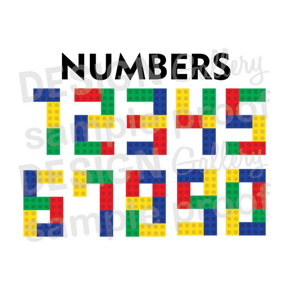 Numbers Download Right Numbers - JPG, png & SVG, DXF cut file, Printable Digital - | Inspire ...