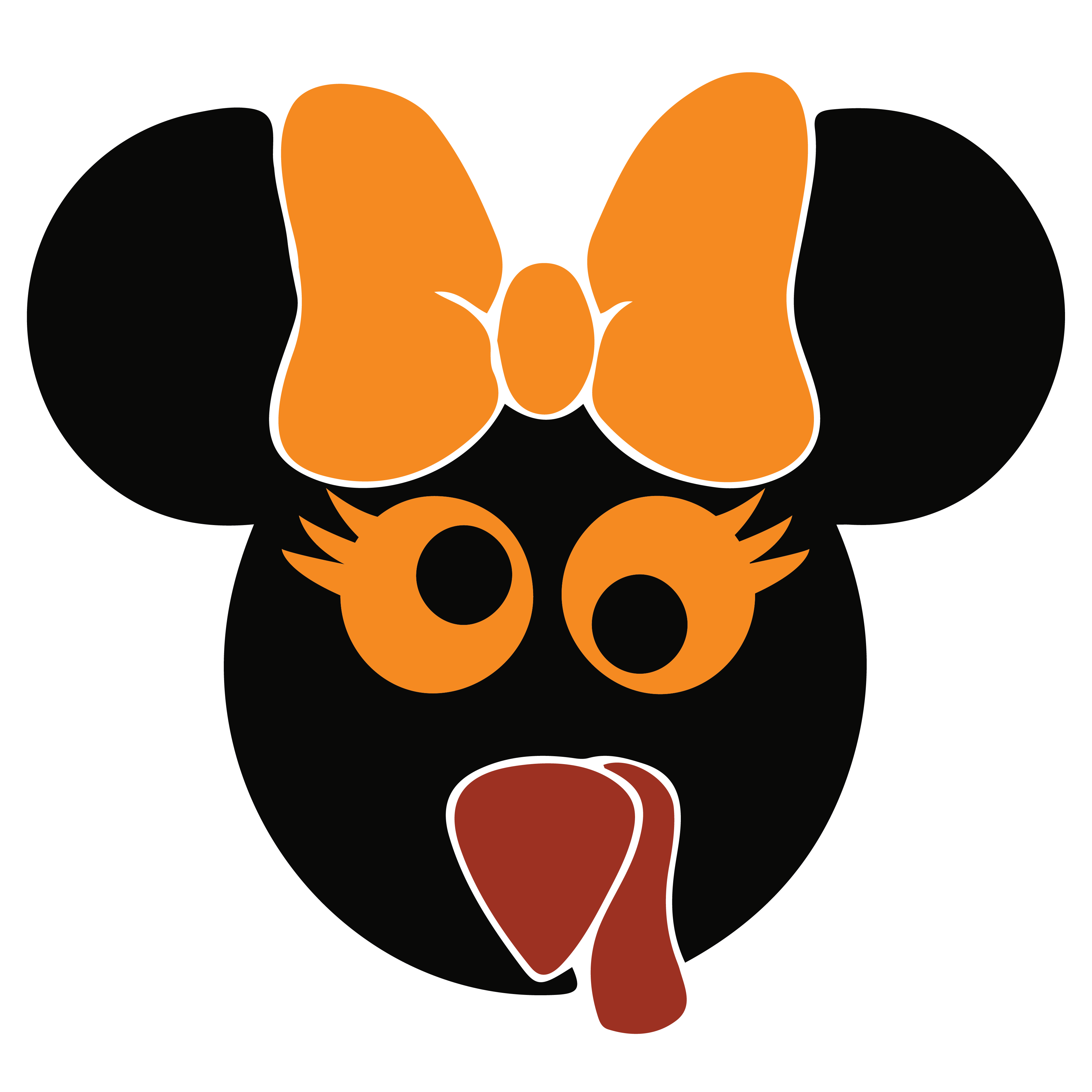 Turkey Minnie SVG, Turkey Minnie SVG Printable, Minnie mouse | Inspire ...