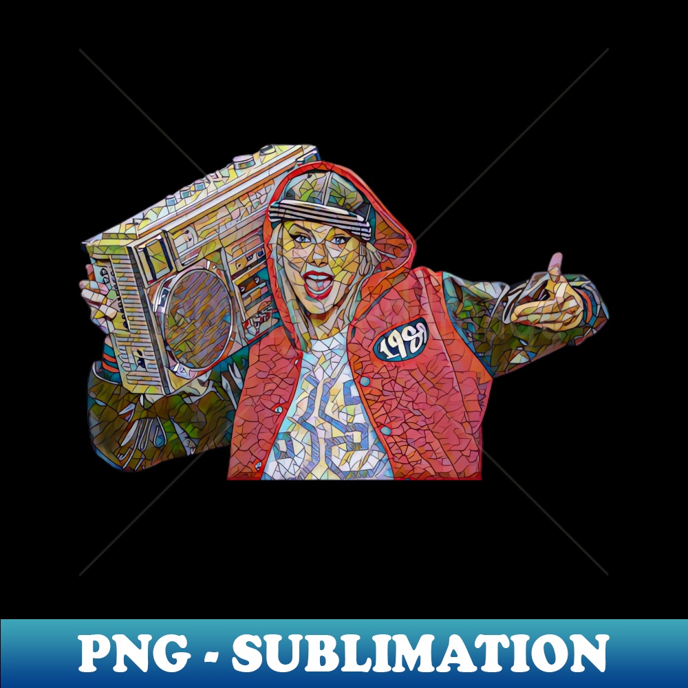 Taylor Swift 1989 Colorful Mosaic - Instant PNG Sublimation - Inspire ...