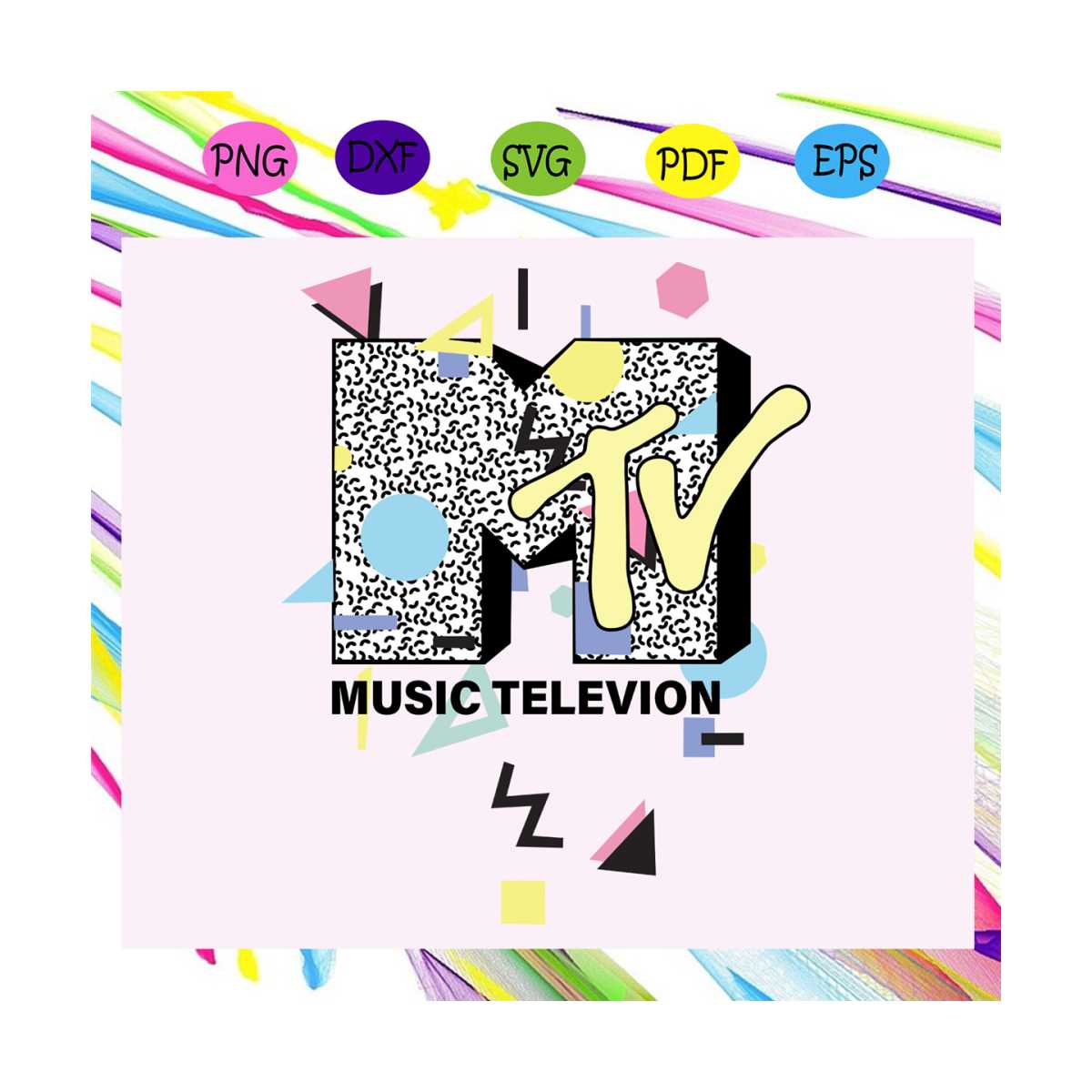 MTV music television, mtv, mtv svg, mtv logo, mtv channel, m - Inspire ...
