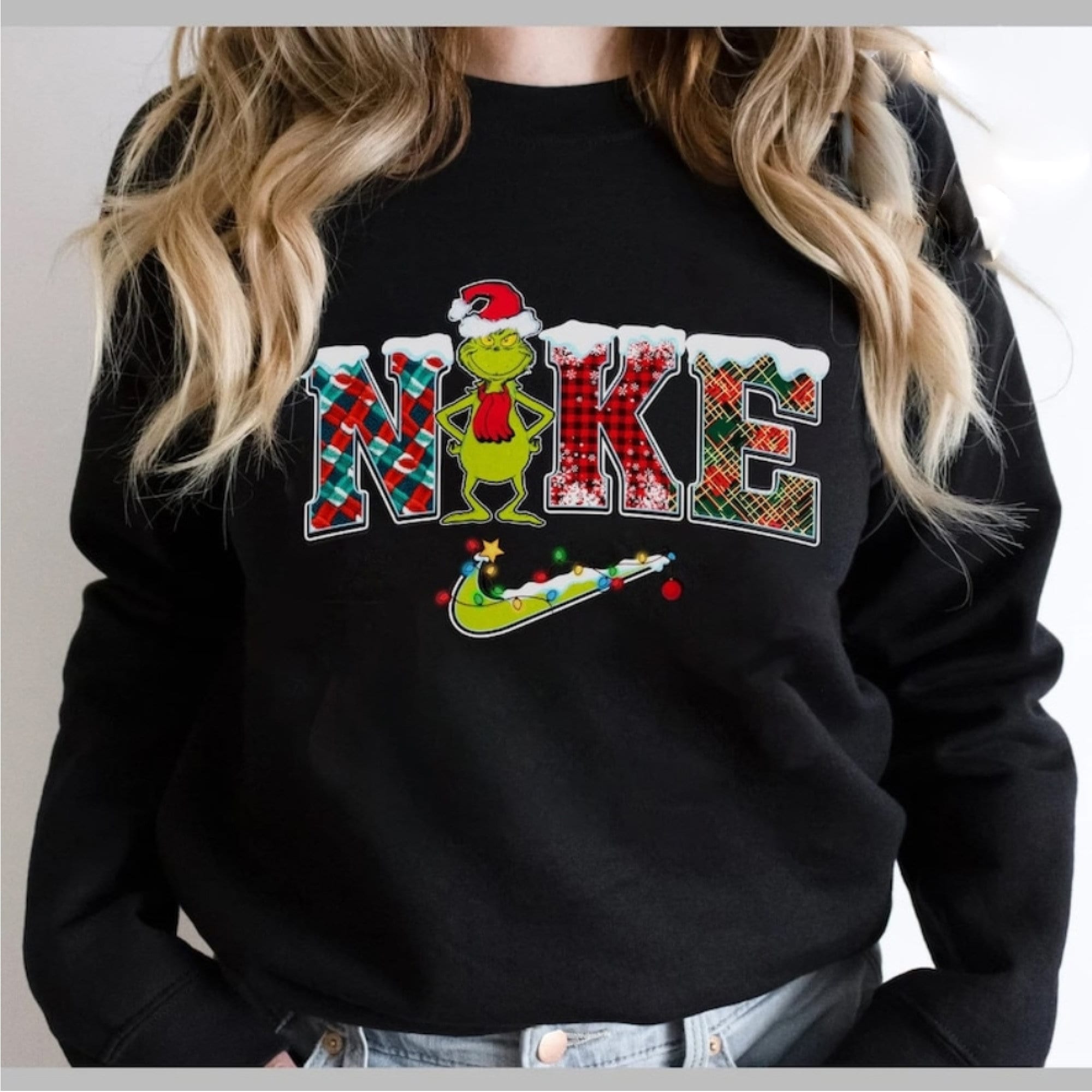 Vintage Grinch Christmas Sweatshirt, Christmas Sweatshirt, C | Inspire ...
