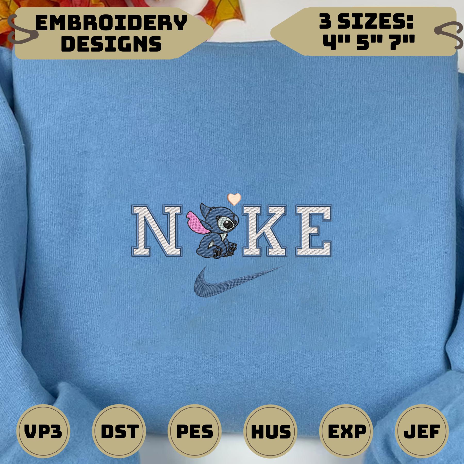 stitched nike sweatshirt