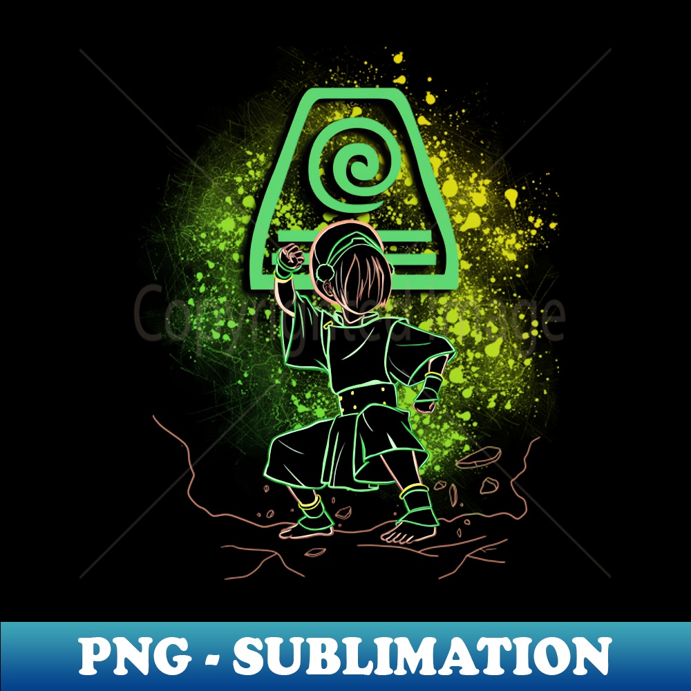 Toph PNG Transparent Digital Download File
