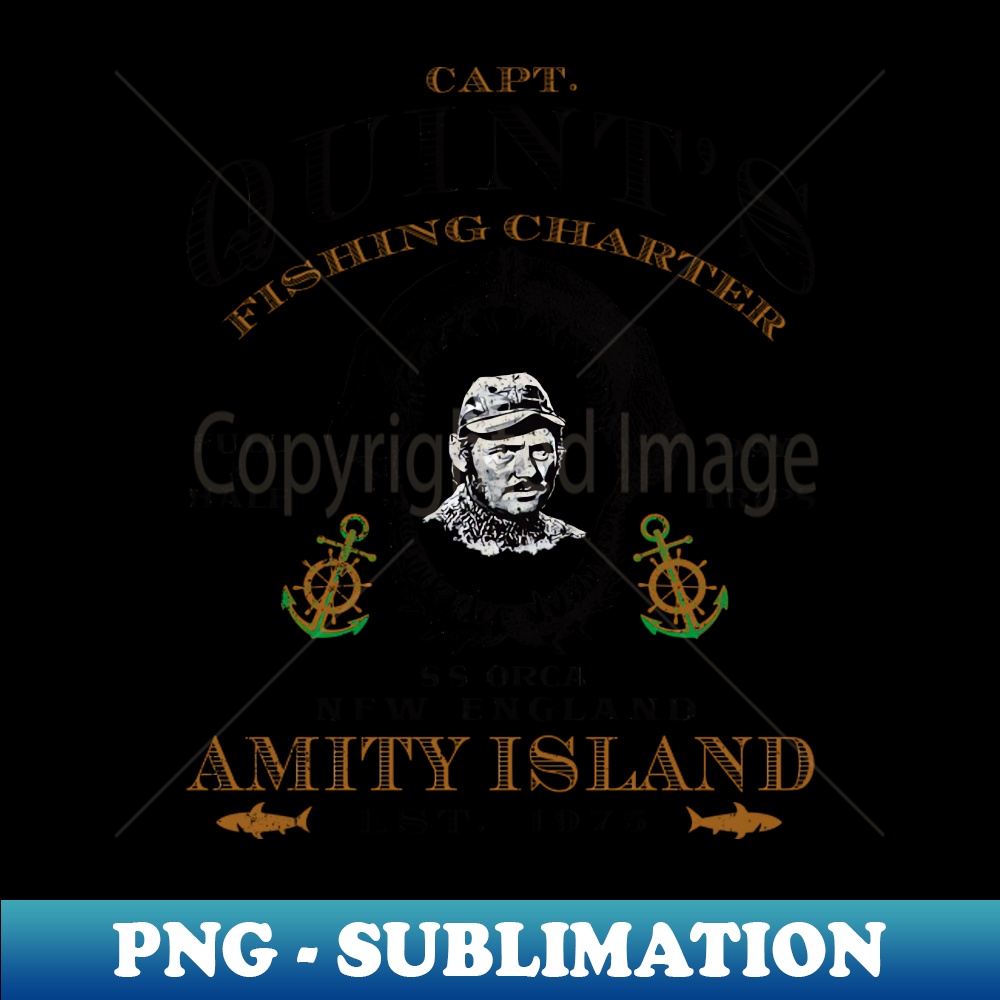 Captain Quints Jaw Skull Lts PNG Transparent Sublimation F Inspire