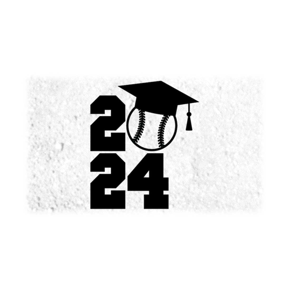 Educational Clipart: Black Bold Year '2024' Varsity Style w/ | Inspire ...