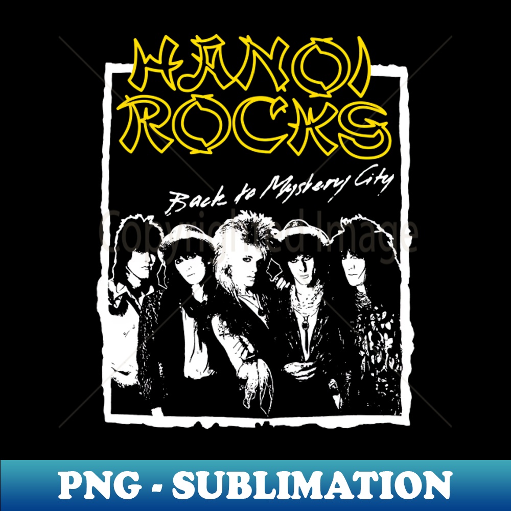 Hanoi Rocks - PNG Transparent Sublimation Design - Perfect f | Inspire ...