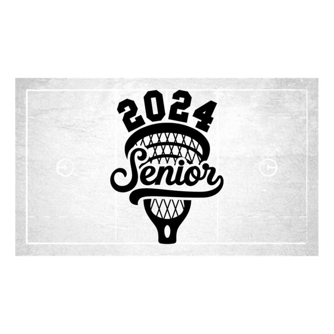 Sports Clipart Black Lacrosse Stick Net with 2024 in Varsit Inspire