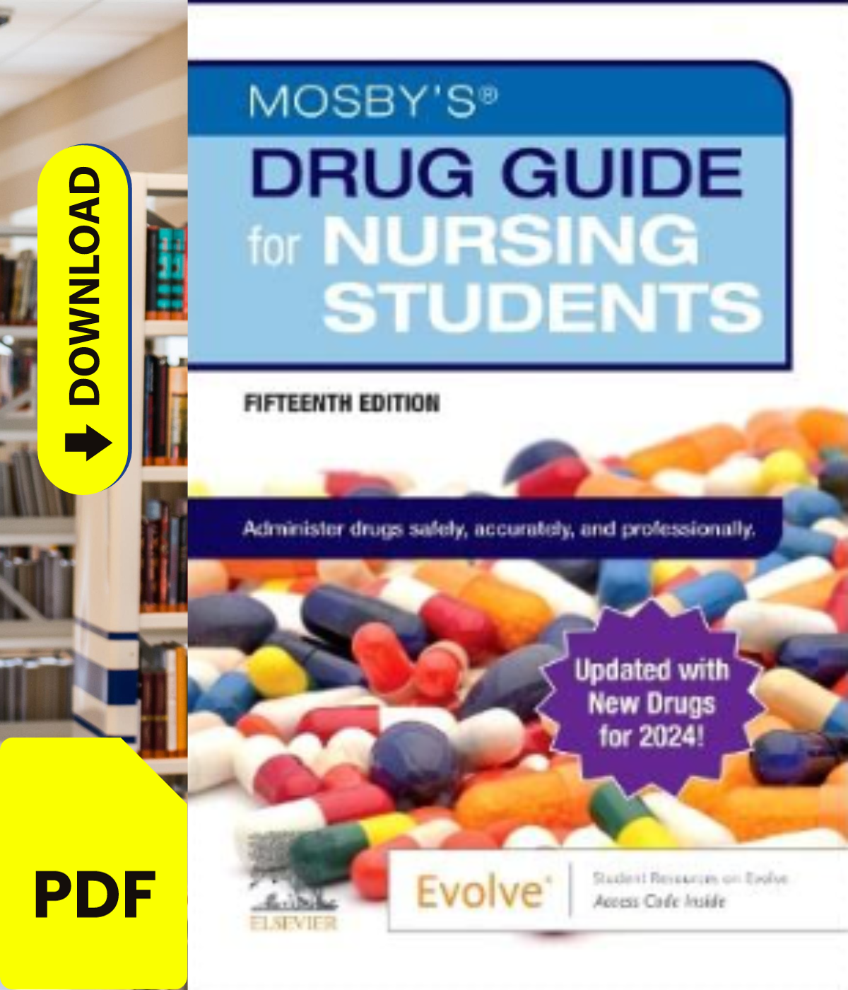 Mosby's Drug Guide for Nursing Students with update Inspire Uplift