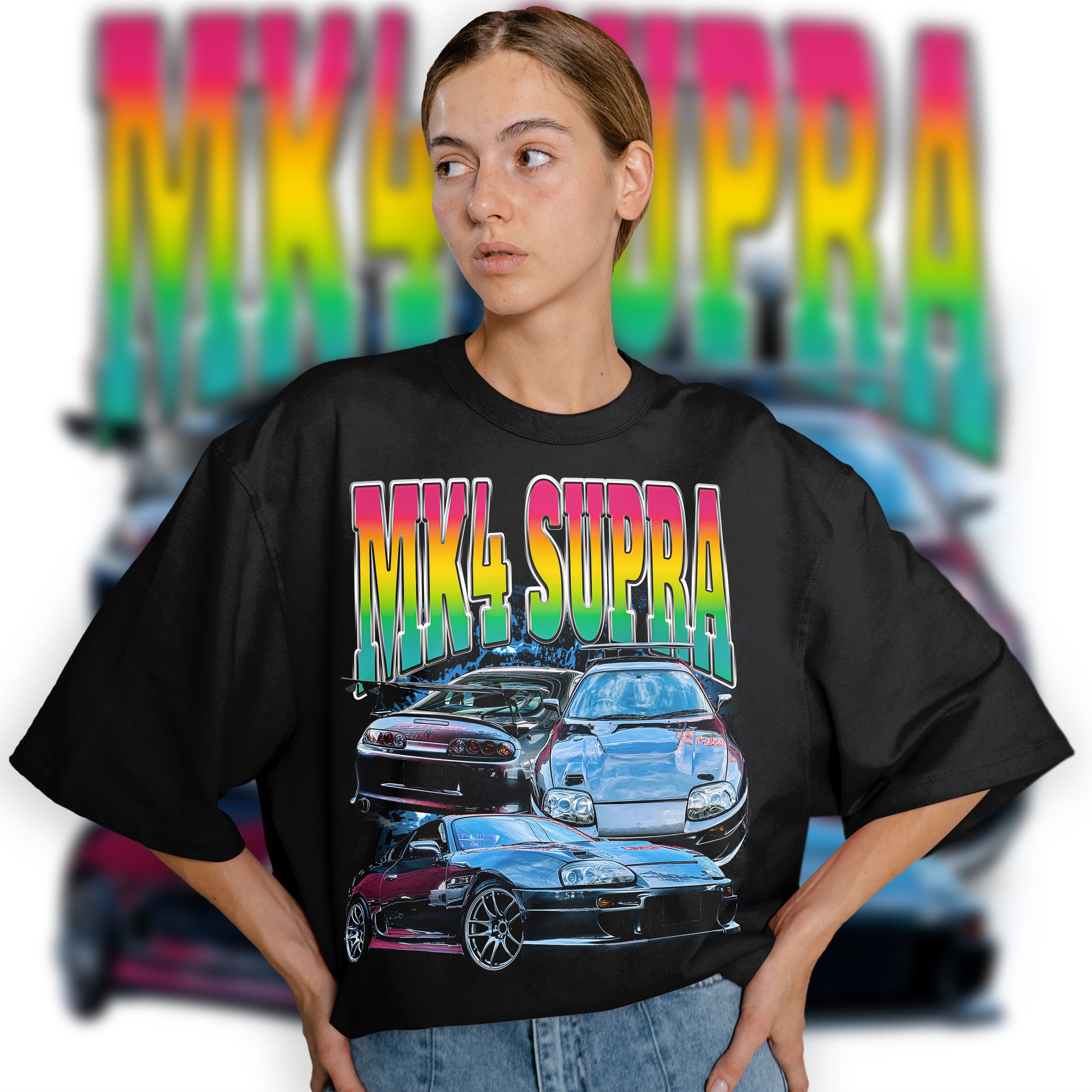 Limited Toyota Supra MK4 JDM Vintage PNG, Supra Graphic PNG, - Inspire ...