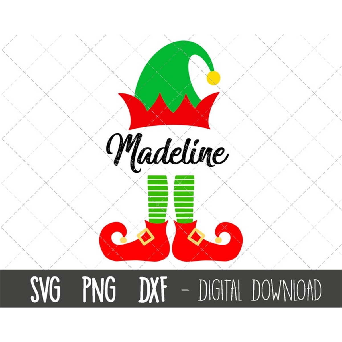 Elf svg, elf svg, christmas svg, elf monogram svg, eft hat s | Inspire ...