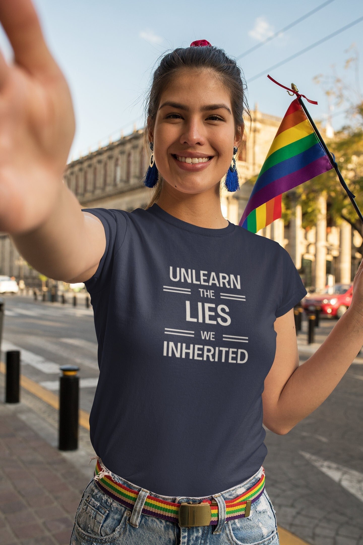 unlearn the lies we inherited shirt, positive shirt, do bett | Inspire ...