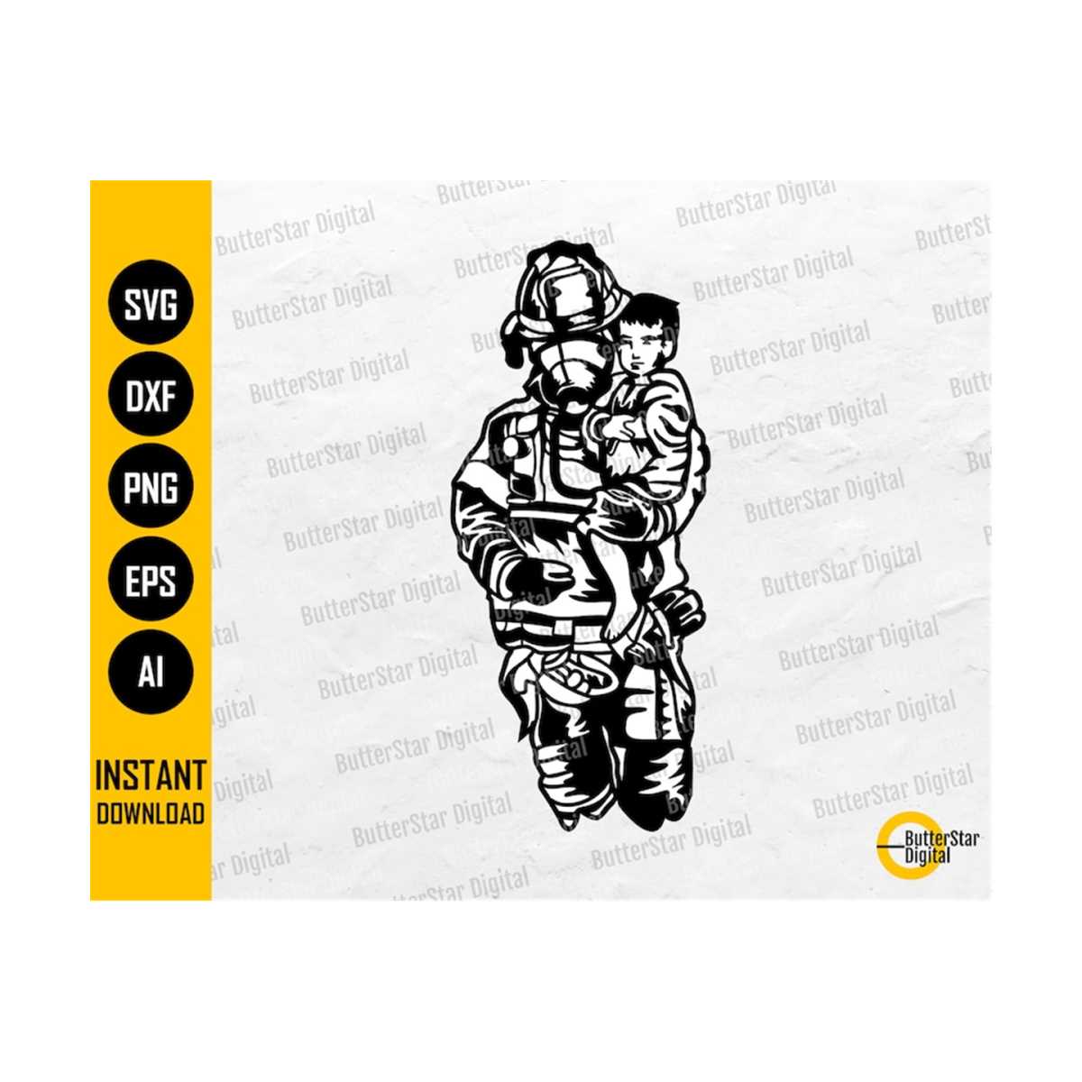 Firefighting Svg Product | Inspire Uplift