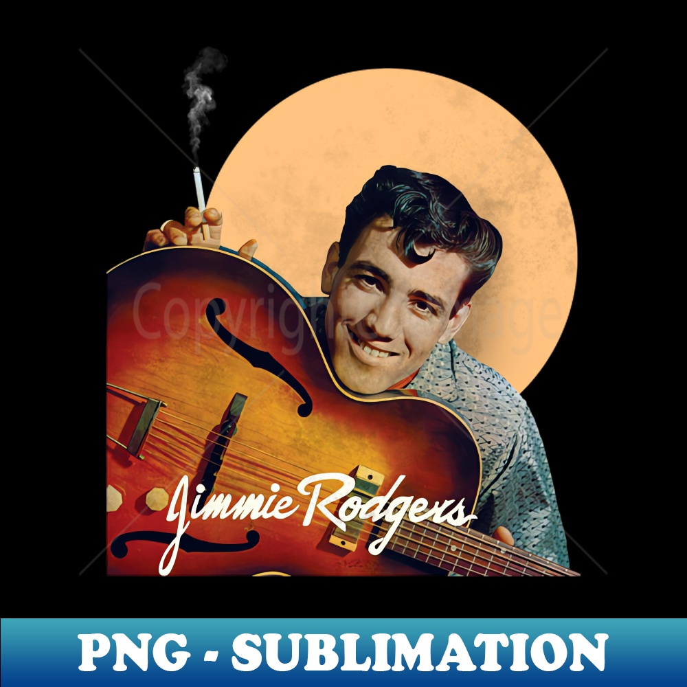 Jimmie Rodgers Classic Country Legend Tribute PNG Sublima Inspire