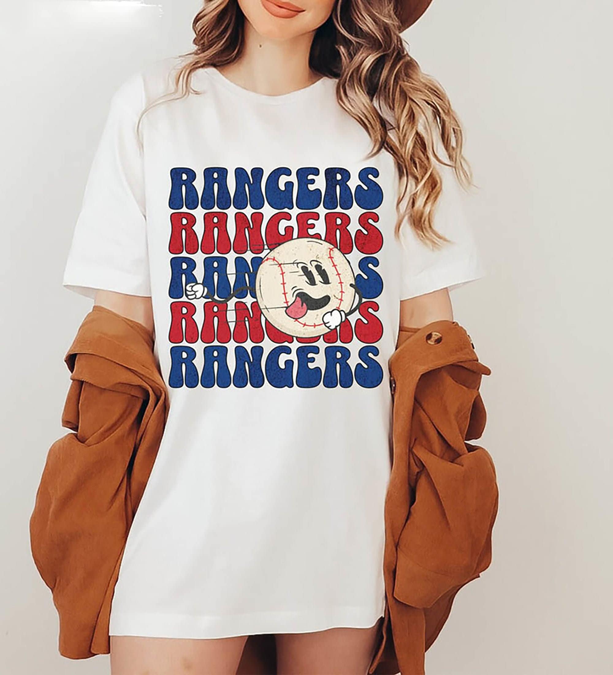 Retro Style Rangers Cute Shirt, Texas Baseball Rangers Short | Inspire ...