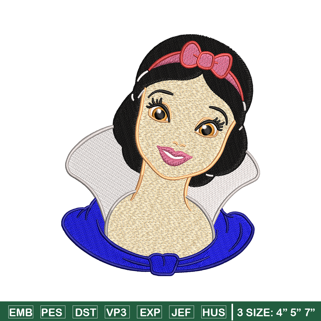 Snow White embroidery design, Disney embroidery, Disney desi - Inspire ...