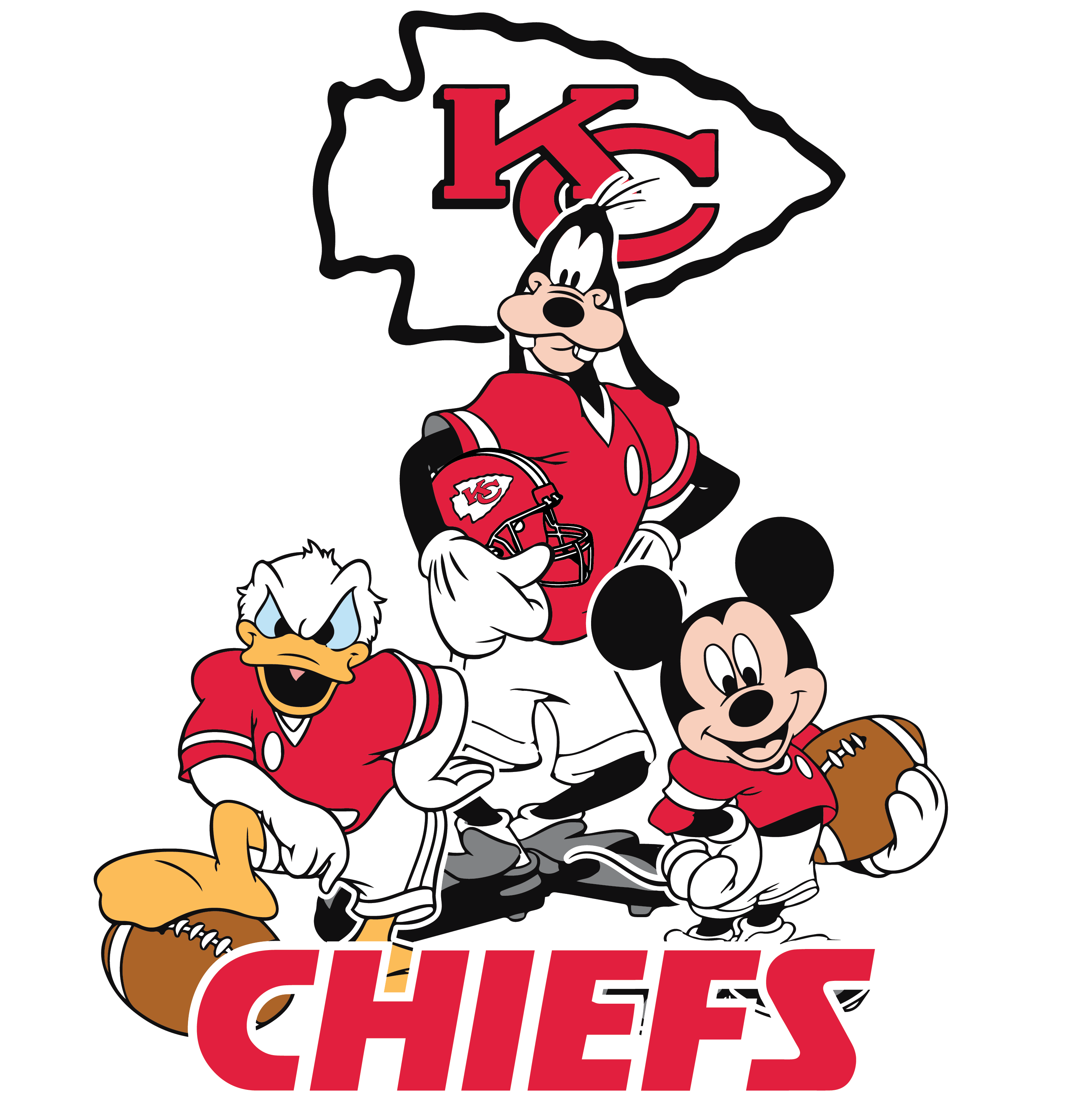 Chiefs Babies NFL Svg, Kansas City Chiefs Svg, Disney NFL SV - Inspire