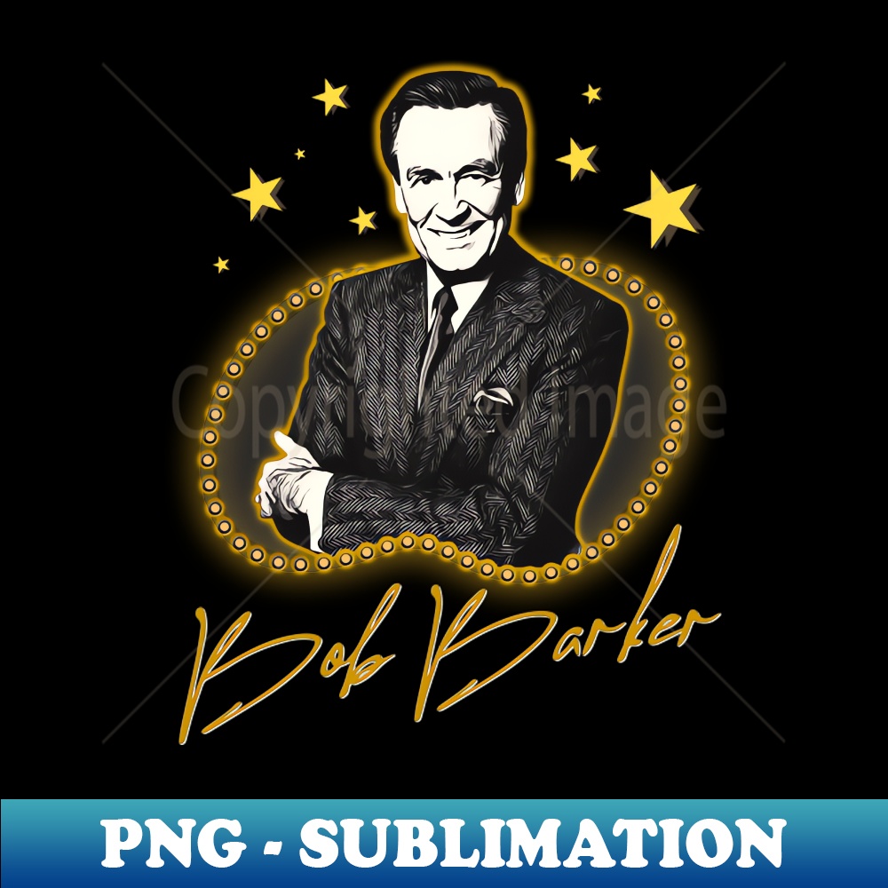Bob Barker - PNG Transparent Sublimation Design - Unleash Yo - Inspire