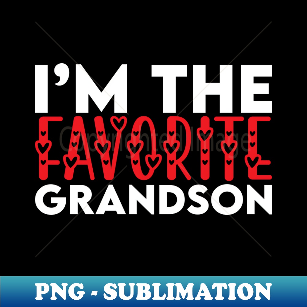 Funny Favorite Grandson Birthday Gift - High-Quality PNG Sub | Inspire ...