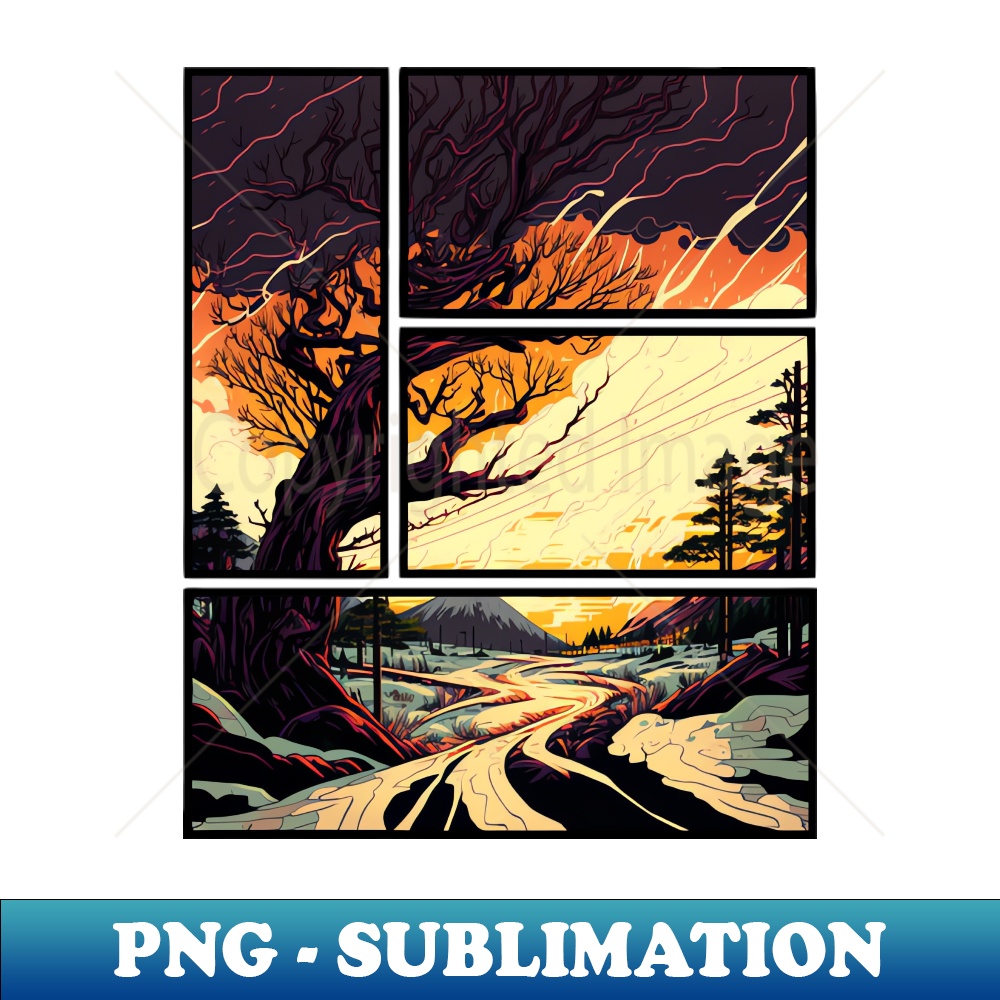 Explore the Beauty of nature - Vintage Sublimation PNG Downl | Inspire ...