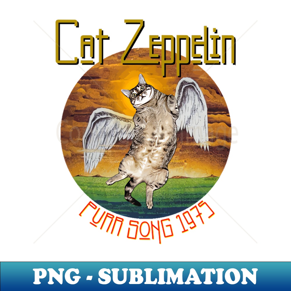 CAT ZEPPELIN Professional Sublimation Digital Download E Inspire