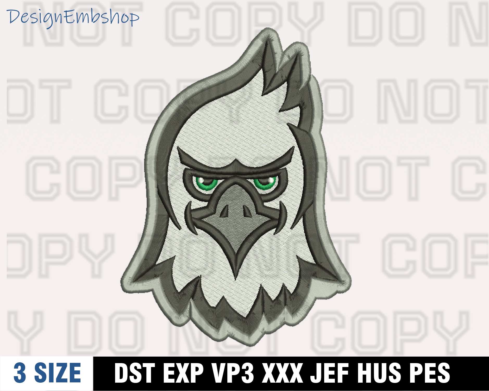 North Dakota Mascot Embroidery Designs, NCAA Machine Embroid Inspire Uplift