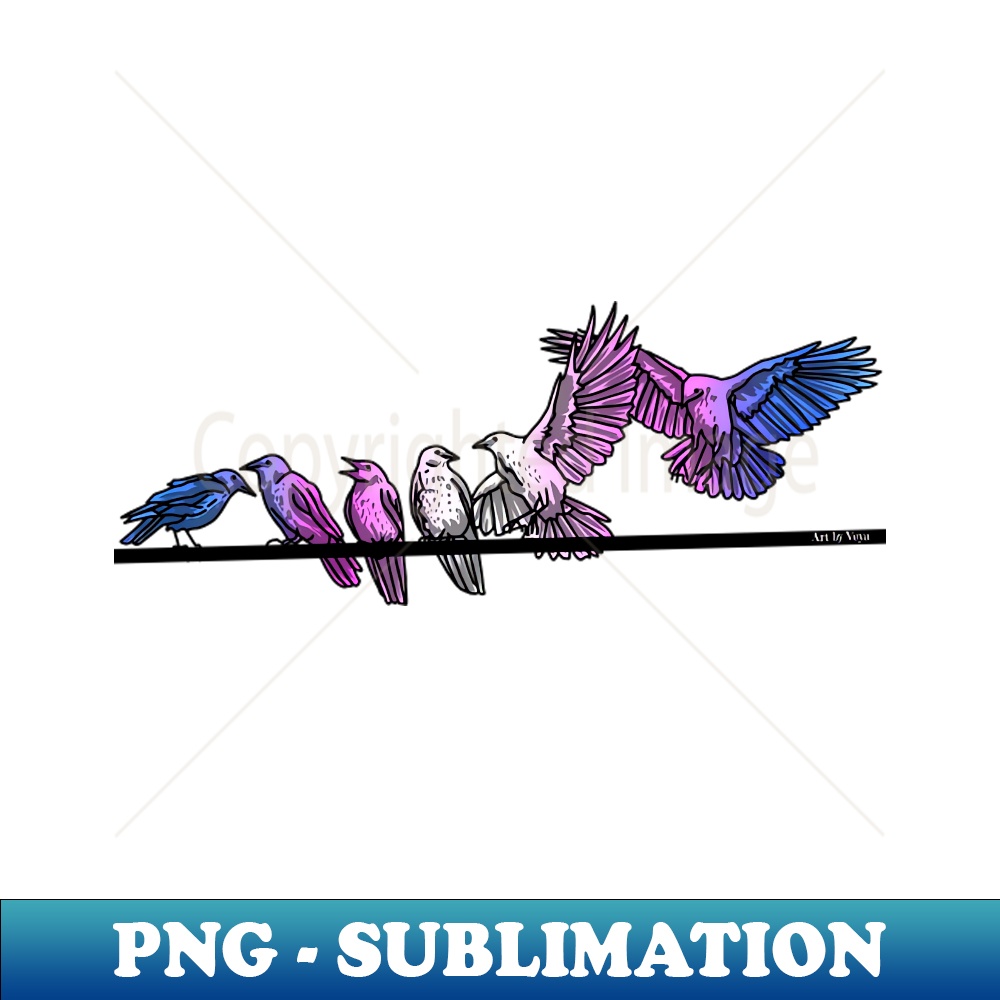 Transmt Crows Trans Crows - PNG Transparent Sublimation File - Enhance You - Inspire ...