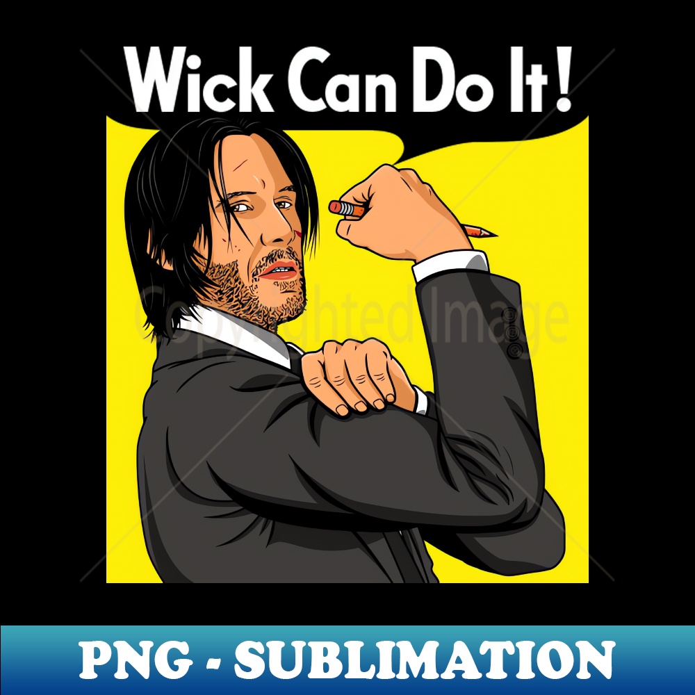 John Wick We Can Do It Baba Yaga Keanu Reeves Vintage Retro | Inspire ...