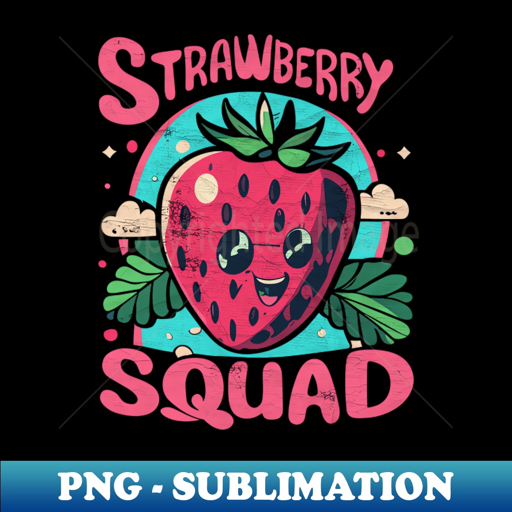 Strawberry Squad - Exclusive PNG Sublimation Download - Vibr - Inspire ...