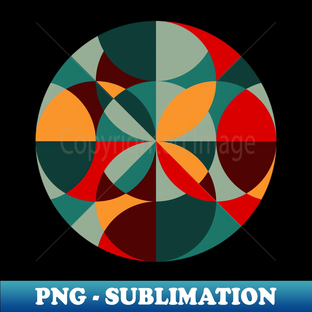 Geo Circles - Modern Sublimation PNG File - Stunning Sublima | Inspire ...
