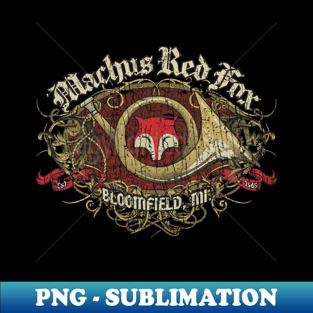 Machus Red Fox 1965 - Aesthetic Sublimation Digital File - F | Inspire