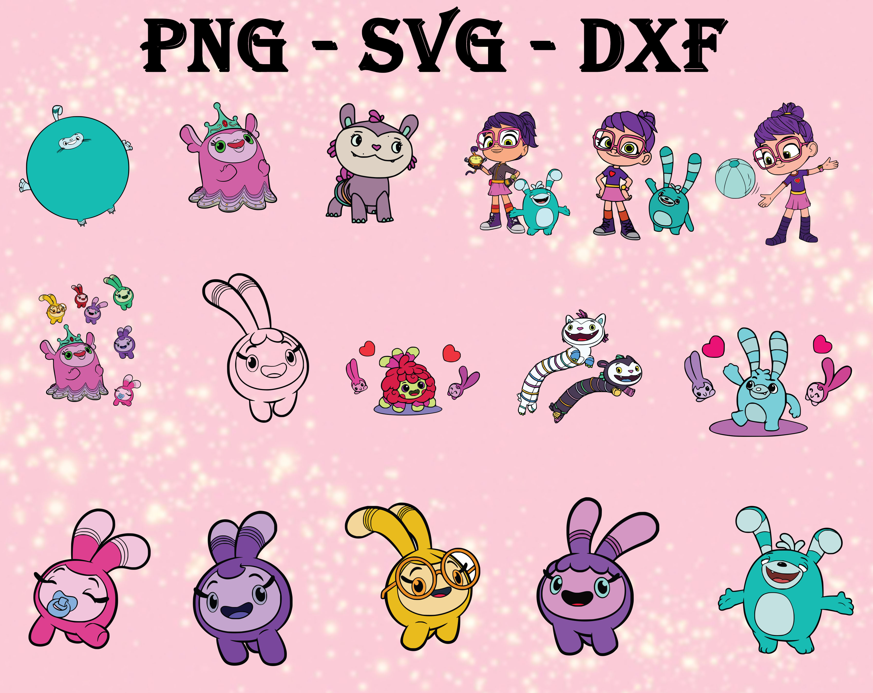 Abby Hatcher SVG, Bundles Abby Hatcher SVG, PNG,DXF, PDF, JP - Inspire ...