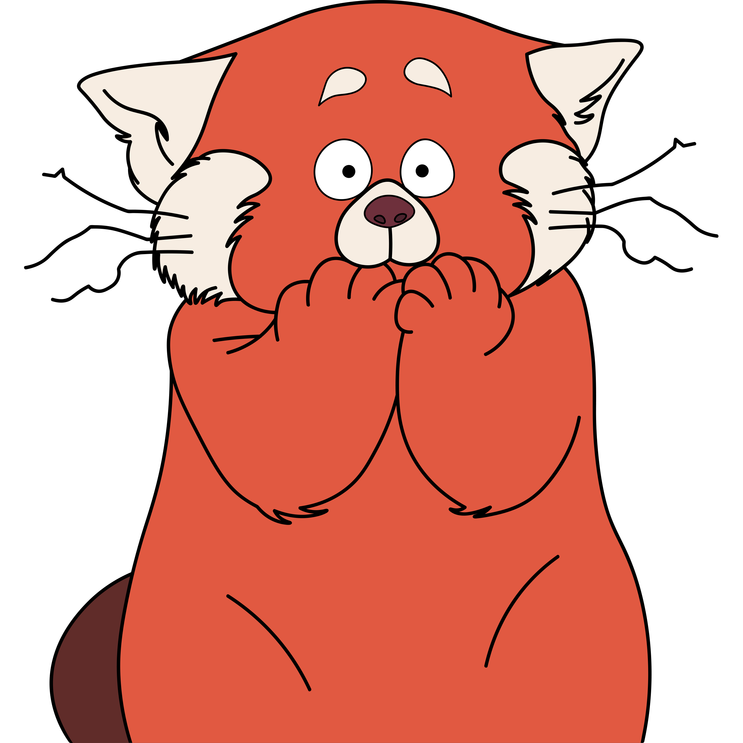 Red Panda Svg, Turning Red Svg, Turning red disney Svg, Turn Inspire