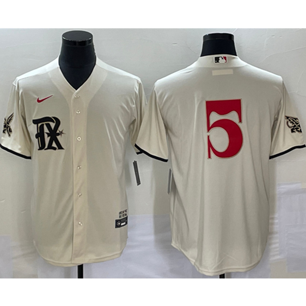Texas Rangers Corey Seager Cream City Jersey | Inspire Uplift