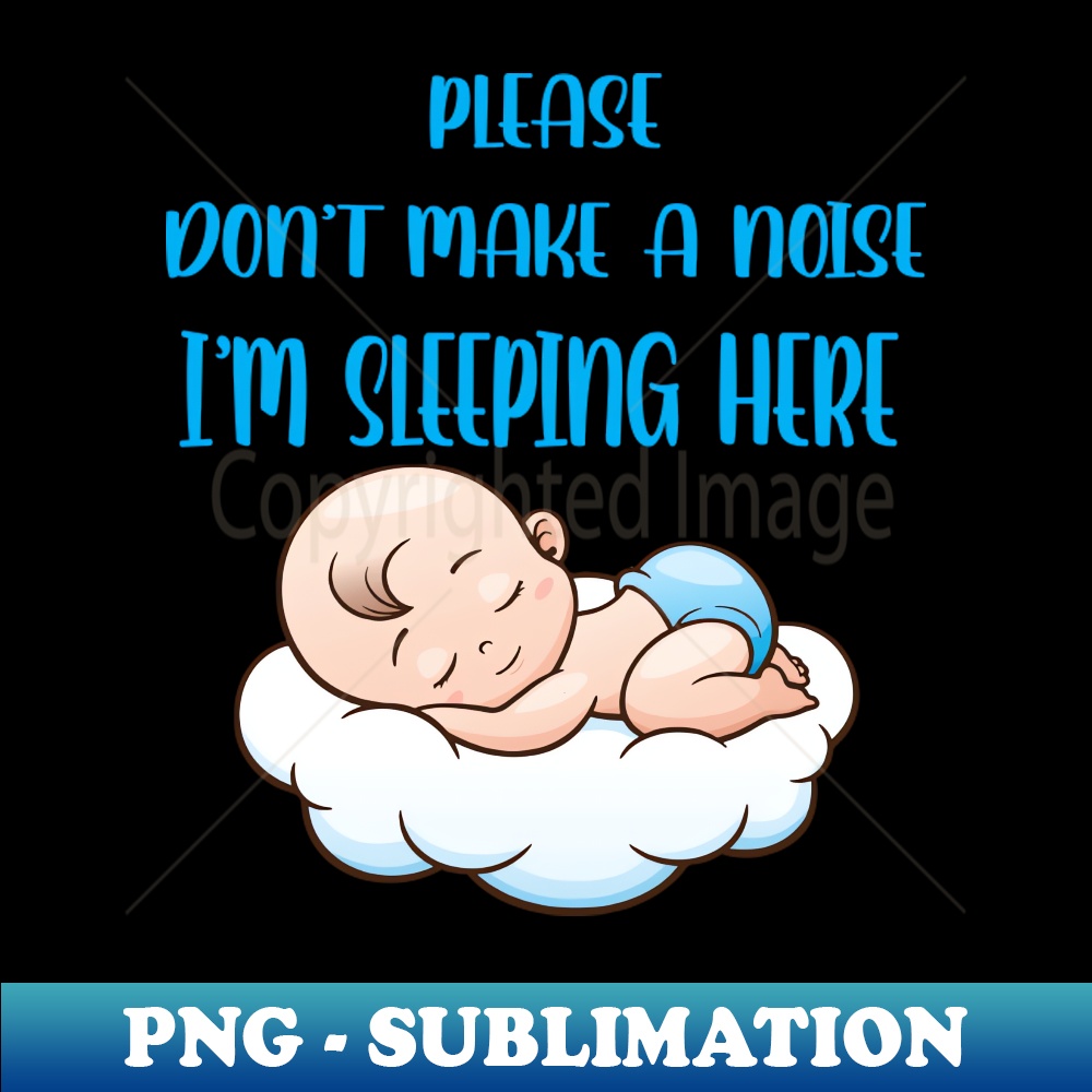 please dont make a noise im sleeping here T-Shirt - Artistic | Inspire ...