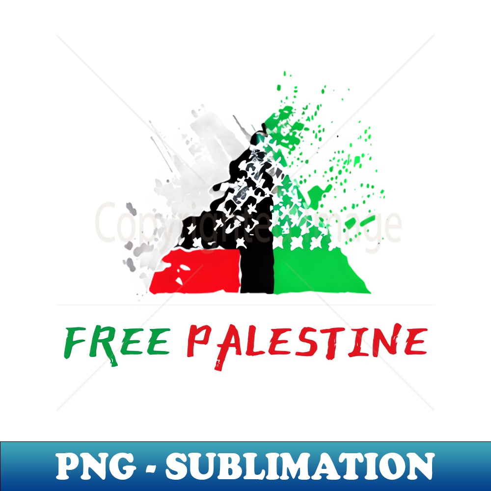 Free Palestine - PNG Transparent Digital Download File for S - Inspire