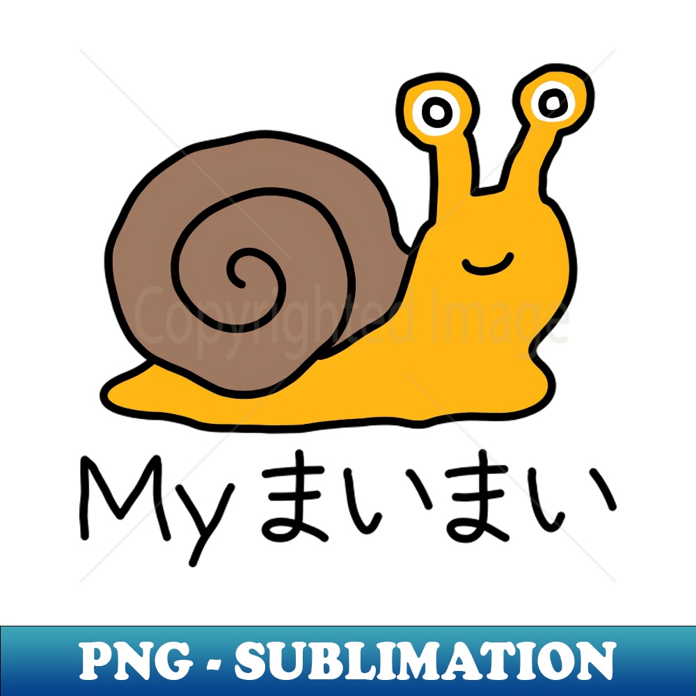 Japanese Snail PunMyMy Maimai Kawaii Cute Hiragana Profess Inspire