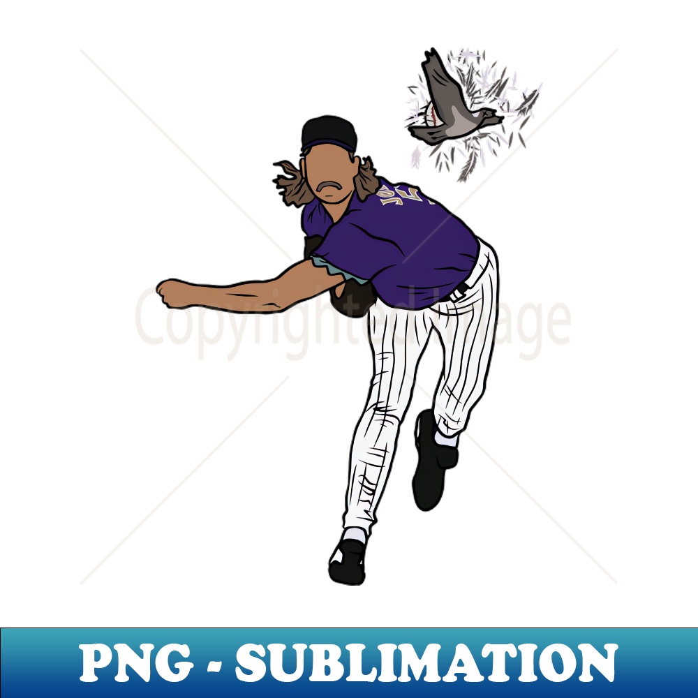 Randy Johnson Hits The Bird Stylish Sublimation Digital Do Inspire