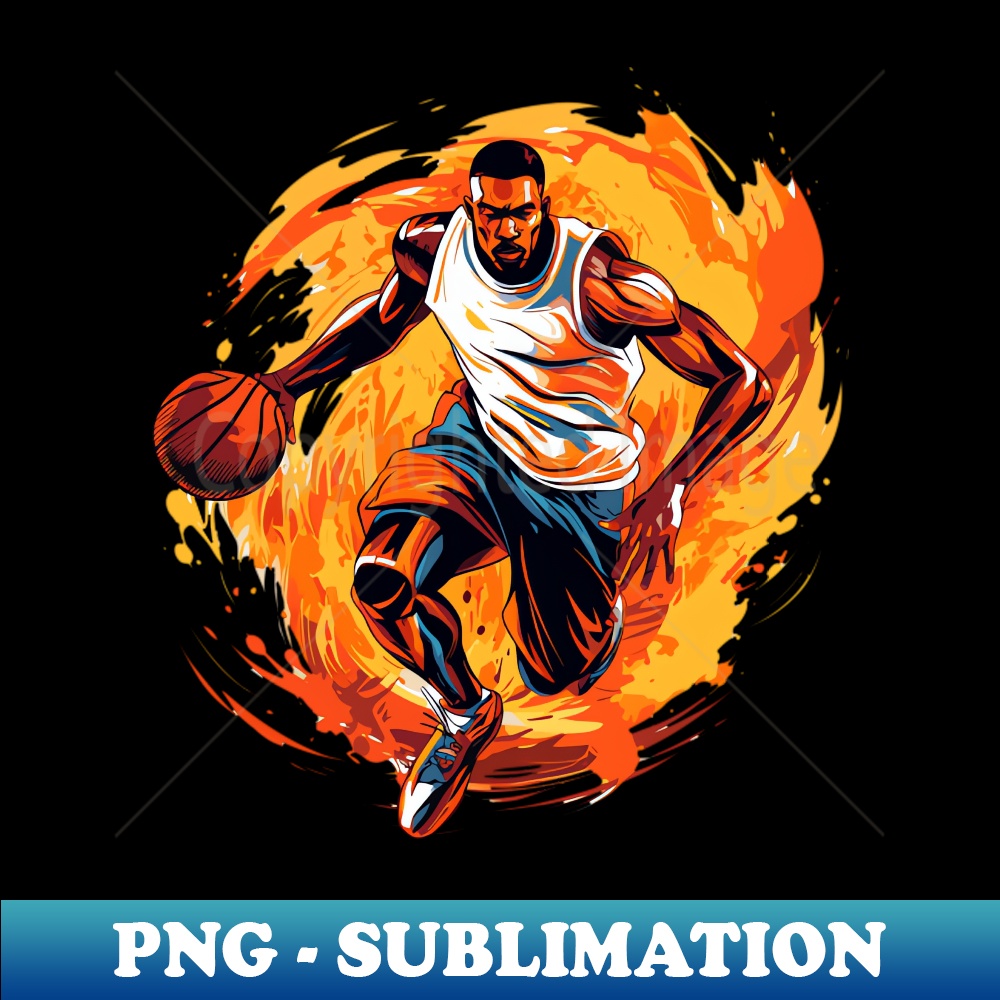 Basketball player - Instant PNG Sublimation Download - Creat - Inspire ...